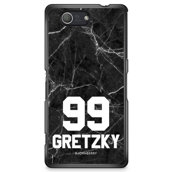 Sony Xperia Z3 Compact Skal Custom - Svart Marmor Nummer