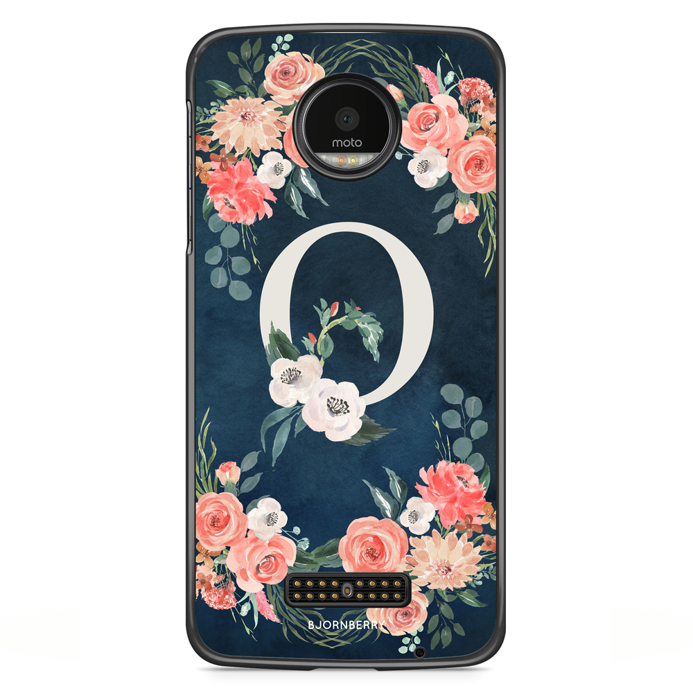 Moto Z2 Play Case - Monogram O