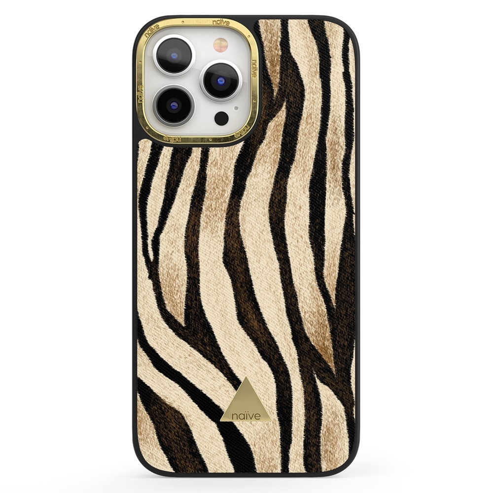 Naive iPhone 13 Pro Max Case - Tiger Skin