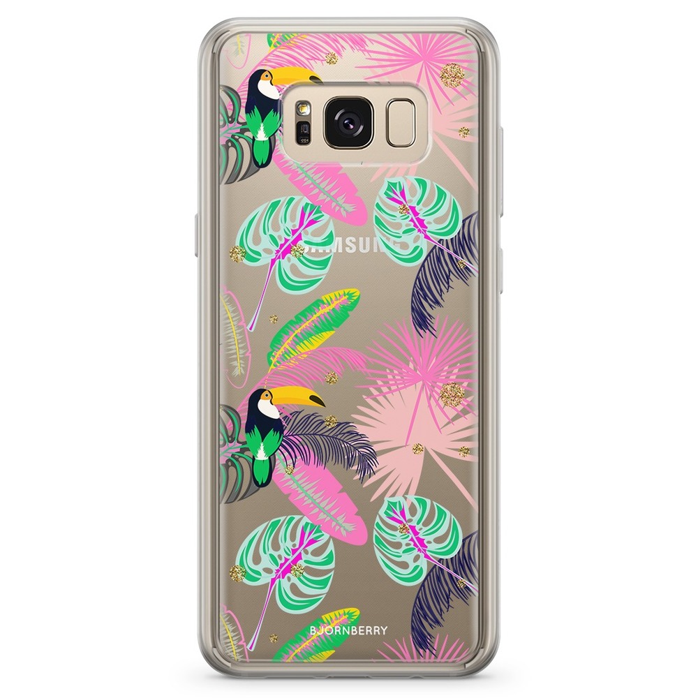 Samsung Galaxy S8 Fashion Case - Tropical Pattern