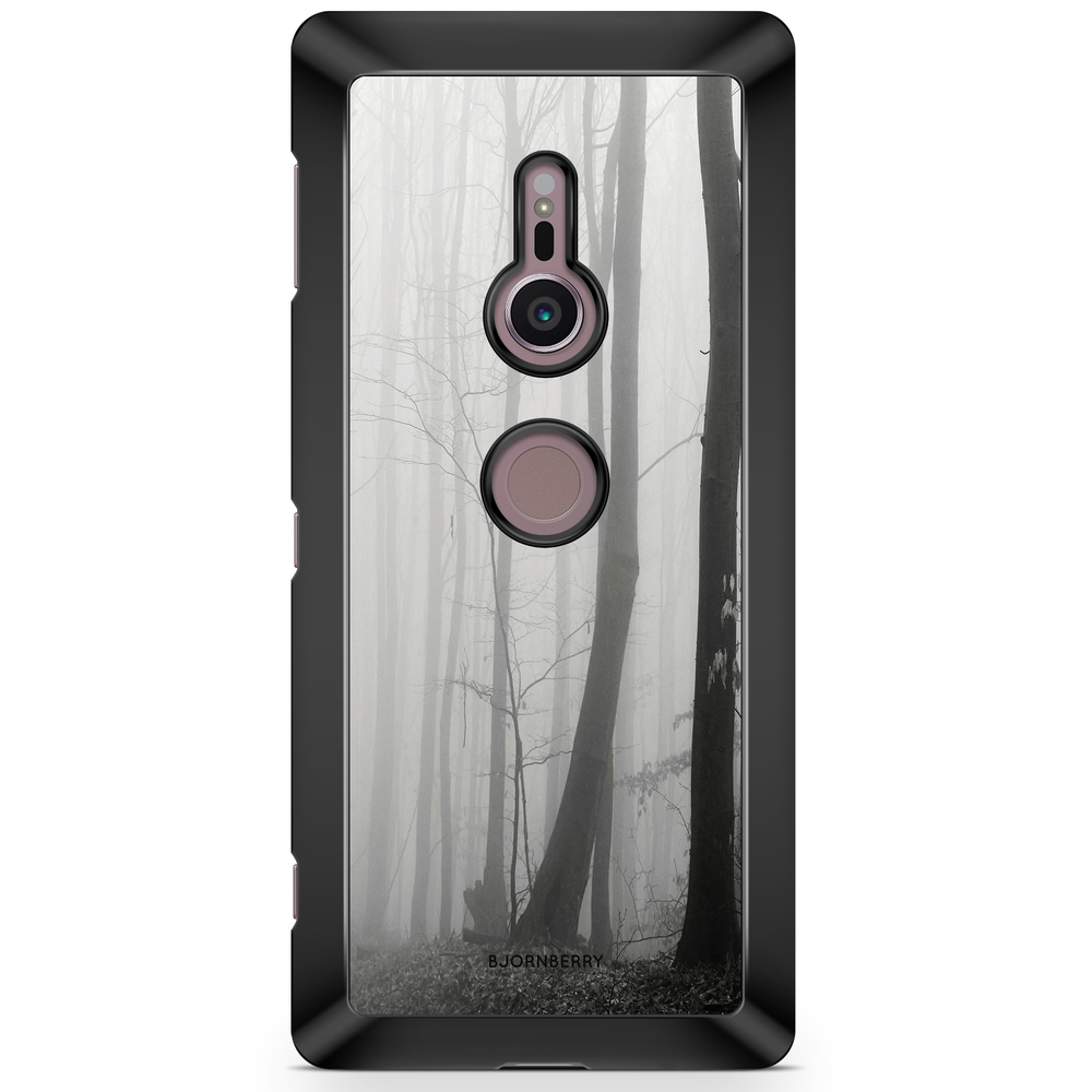 Sony Xperia XZ2 Case  - Black/White Autumn