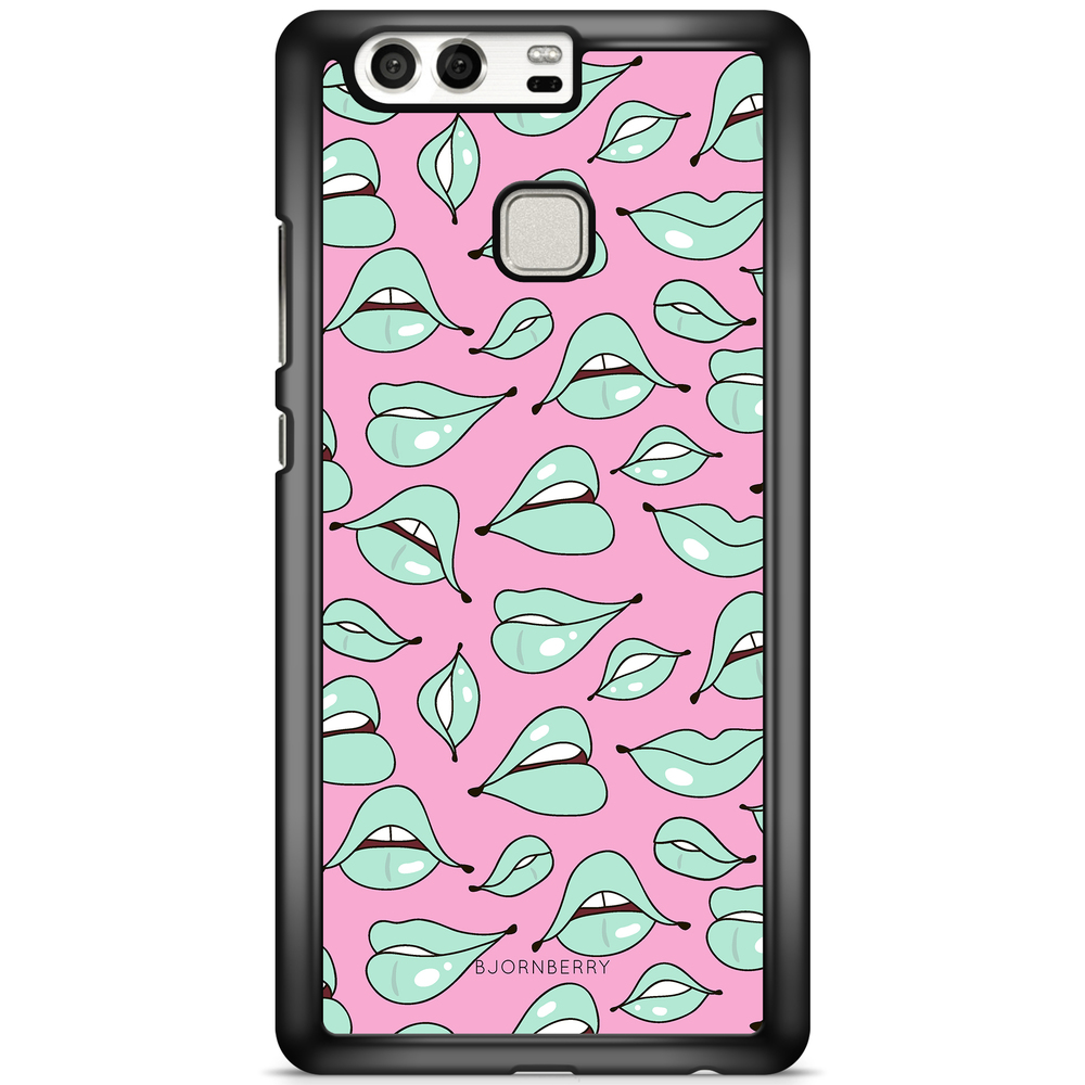 Huawei P9 Plus Case - Green Lips