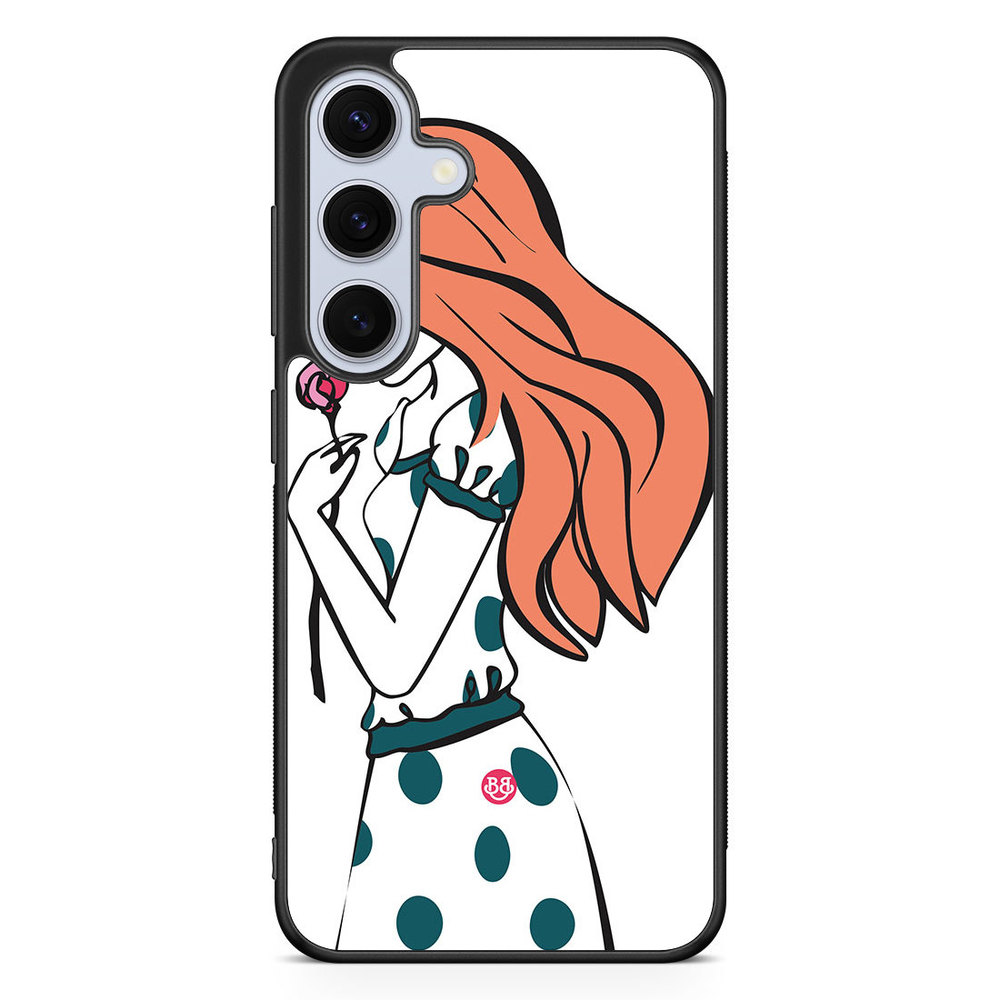 Samsung Galaxy S24 FE Case - Girl Rose