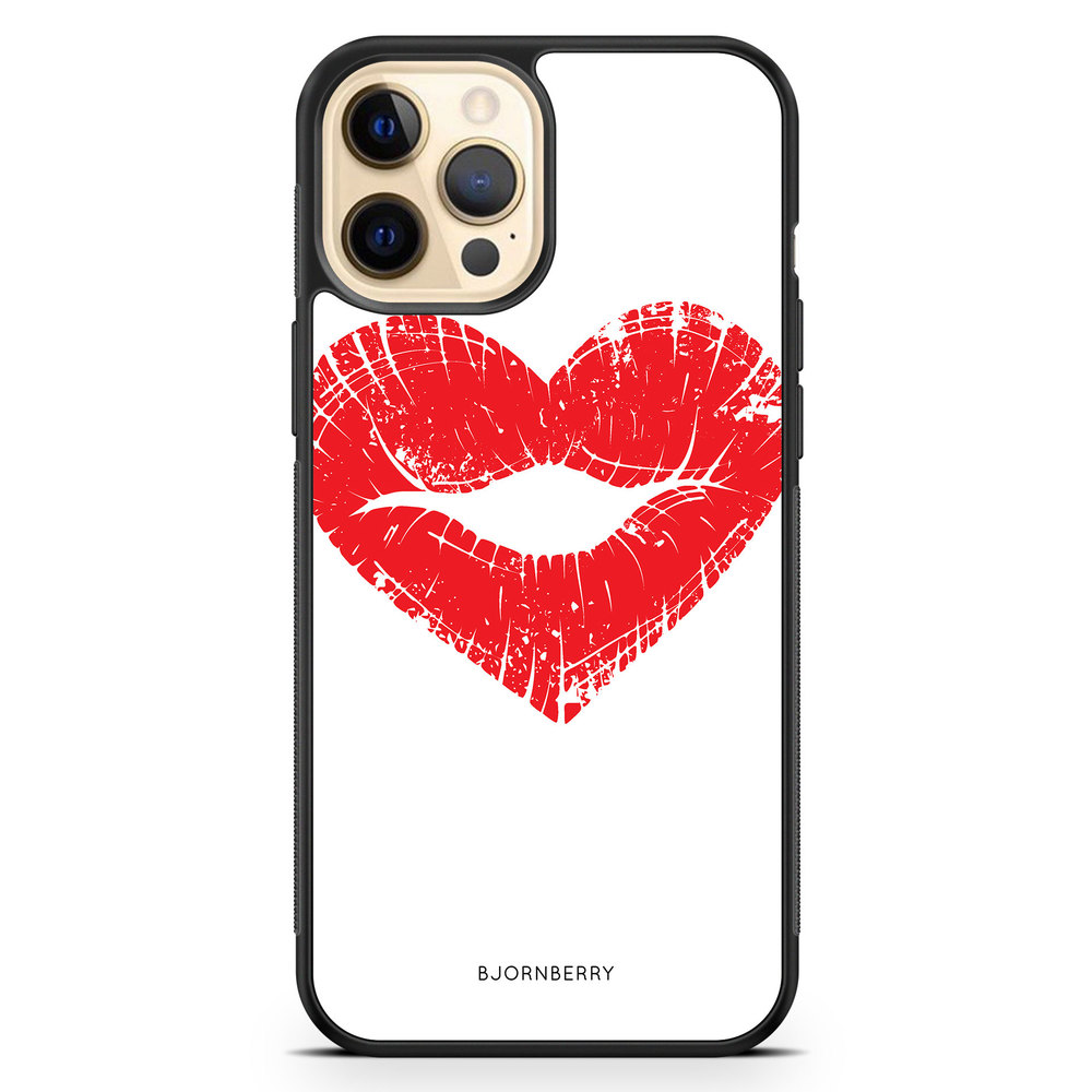 iPhone 12 Pro Max Case - Heart Lips