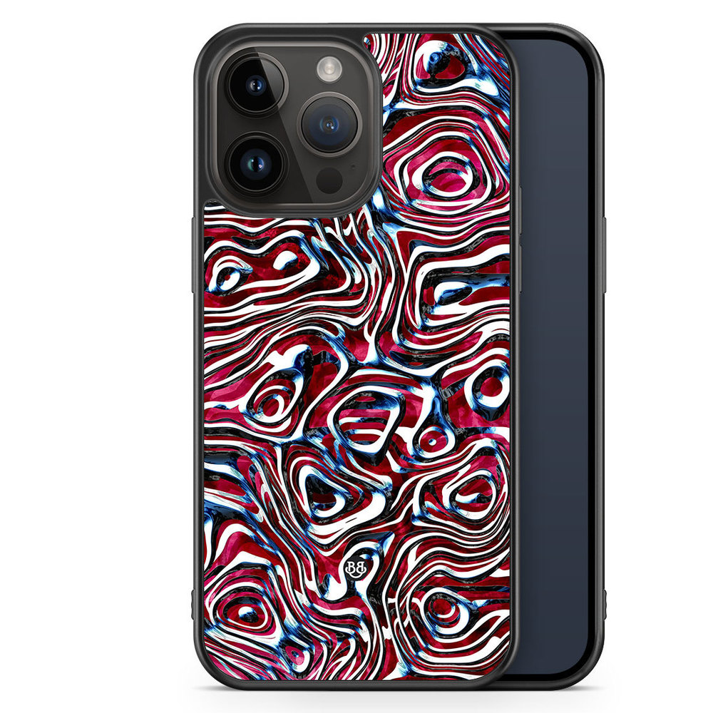 iPhone 14 Pro Max Case - Mineral Pattern