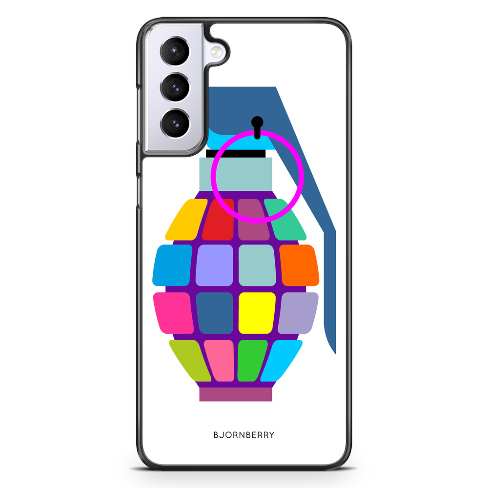Samsung Galaxy S21 Plus Case - Color Hand Granade