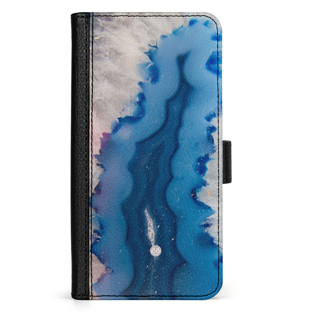 Sony Xperia 5 V Wallet Case - Blue Agate