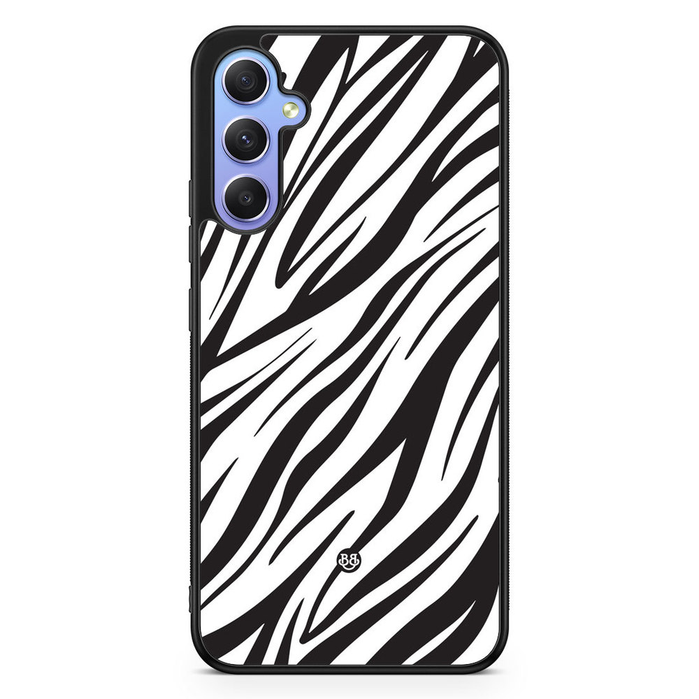 Samsung Galaxy A34 5G Case - WILD AUTUMN - Zebra Twist