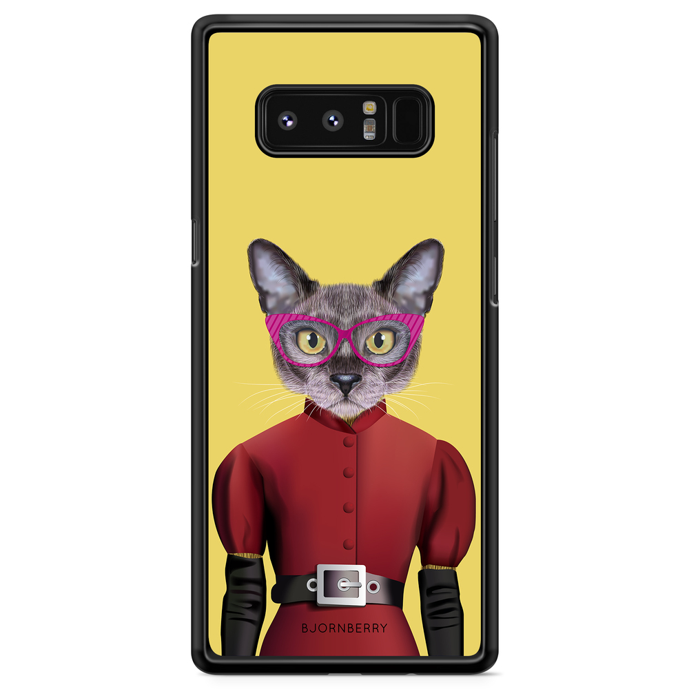 Samsung Galaxy Note 8 Case - Hipster Cat