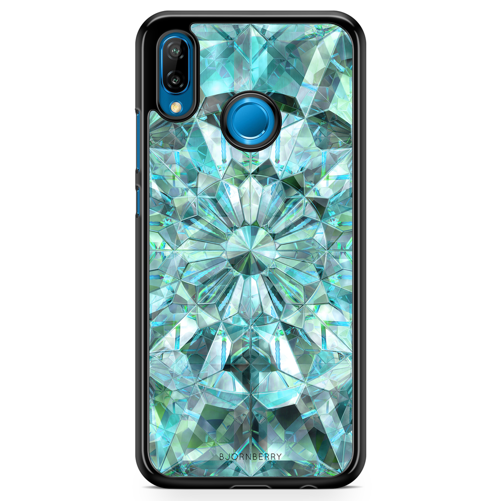 Huawei P20 Lite Case - Green Crystals