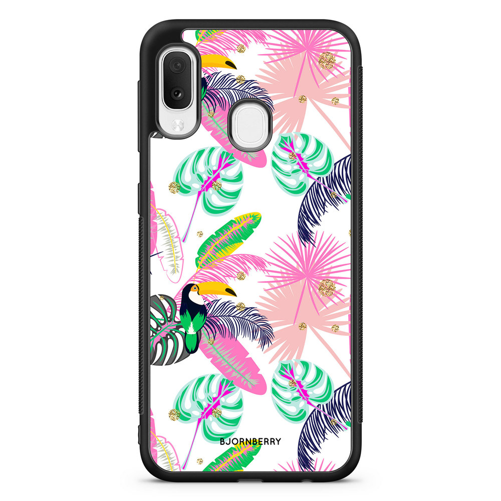 Samsung Galaxy A20e Case - Tropical Pattern