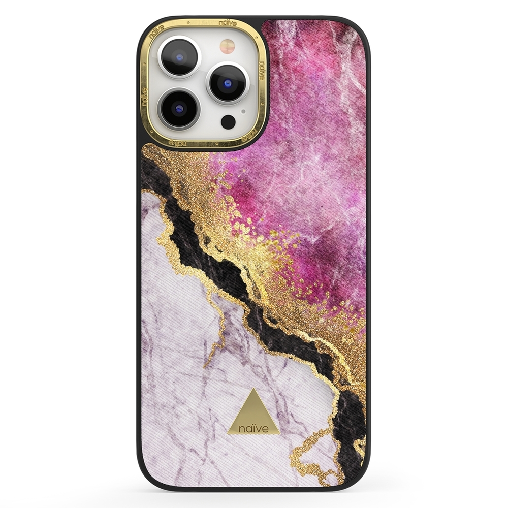 Naive iPhone 13 Pro Max Case - Pink Dream