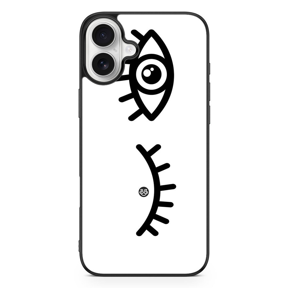 iPhone 16 Plus Case - Black Eyes