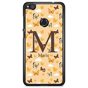 Huawei Honor 8 Lite Case Custom - AWAKEN - Orange Butterfly