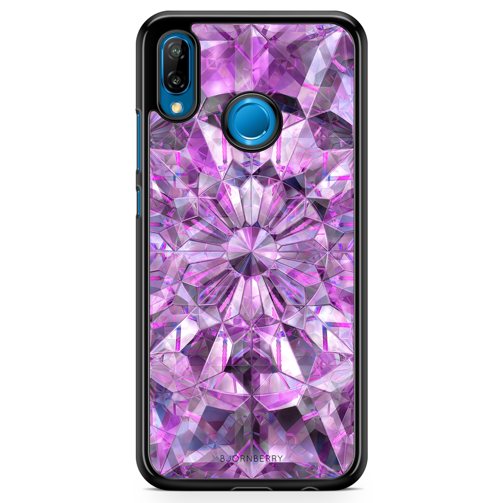 Huawei P20 Lite Case - Purple Crystals