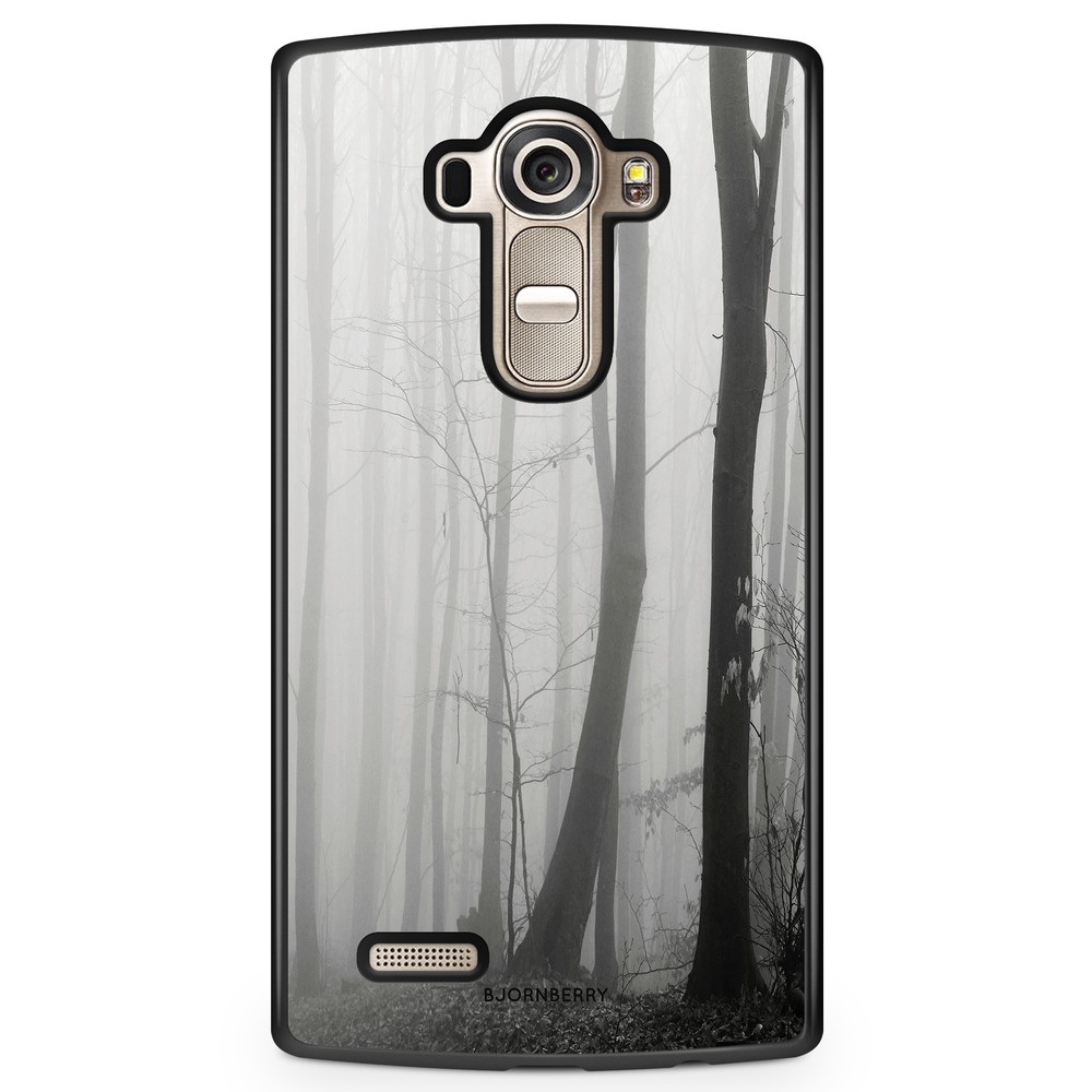 LG G4 Case - Black/White Autumn