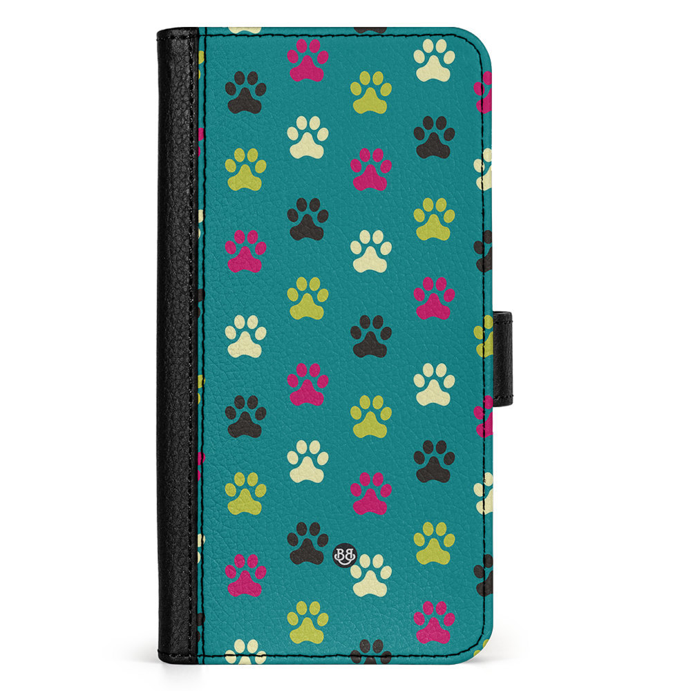 Google Pixel 9 Pro XL Wallet Case - Dog Footprint