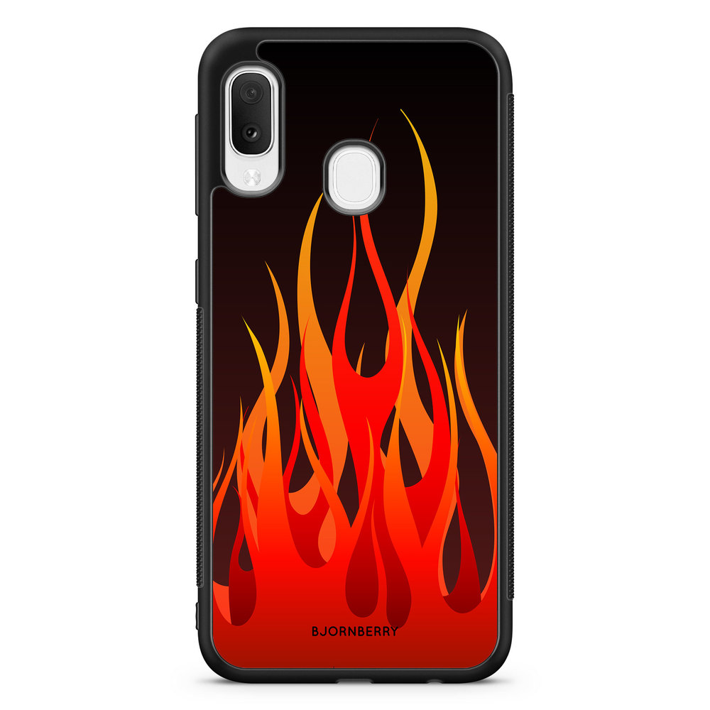 Samsung Galaxy A20e Case - Flames