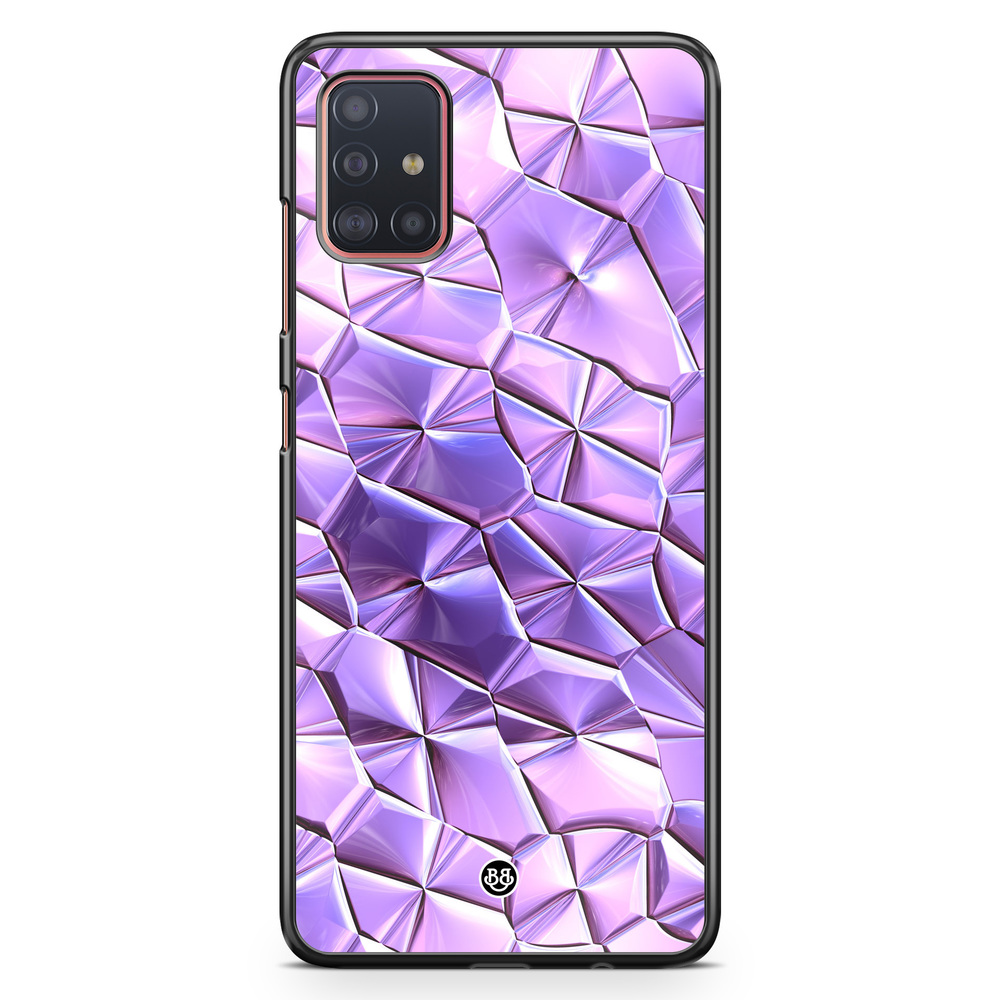Samsung Galaxy A51 Case - Purple Crystal