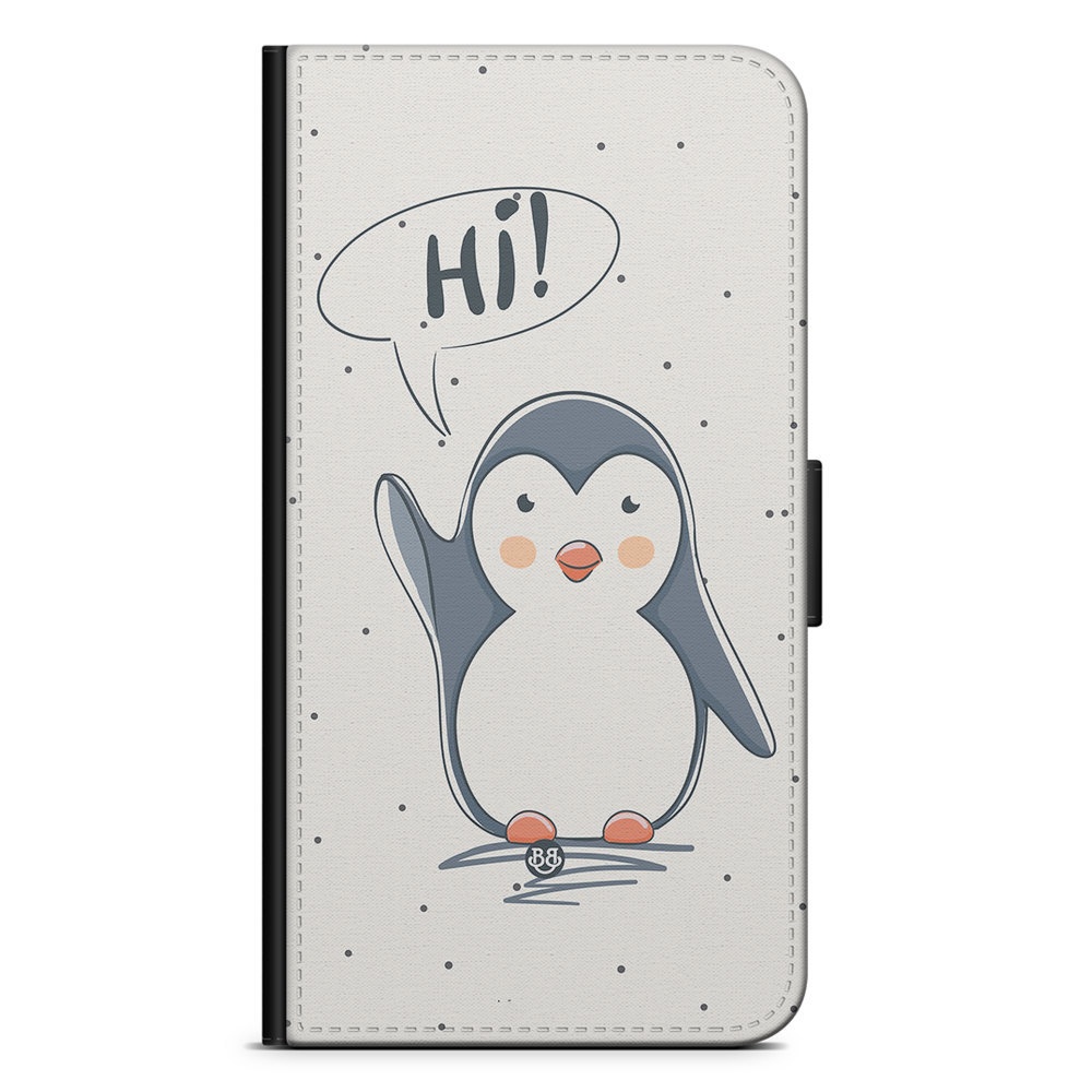 Sony Xperia 1 IV Wallet Case - Cute Penguin
