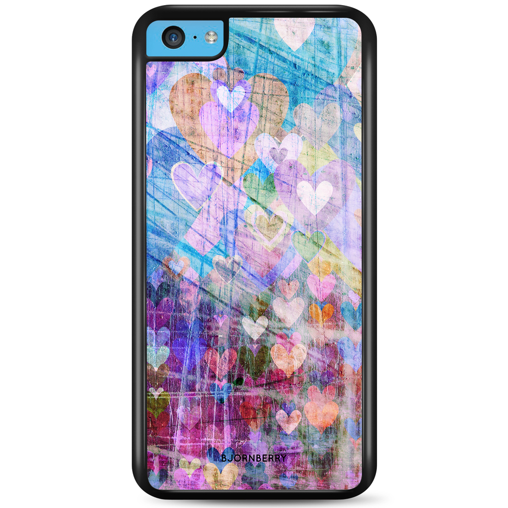 iPhone 5C Case - Hearts