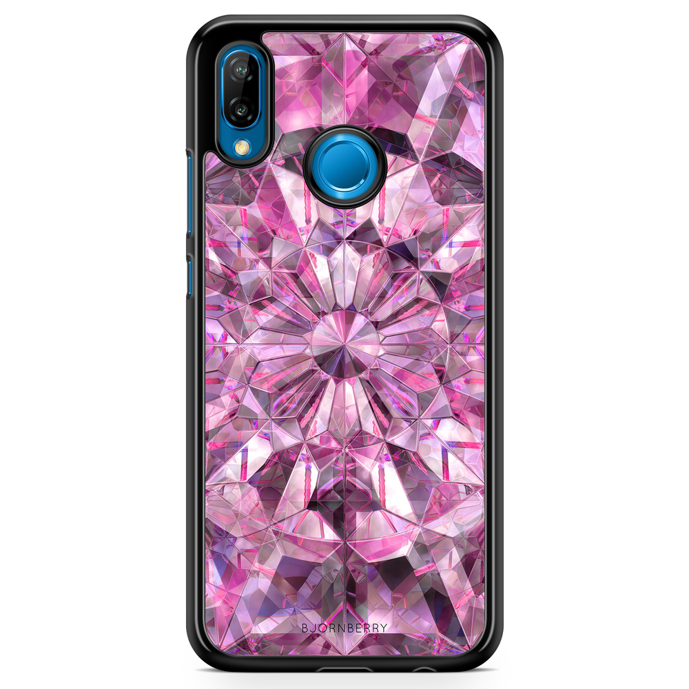 Huawei P20 Lite Case - Pink Crystals