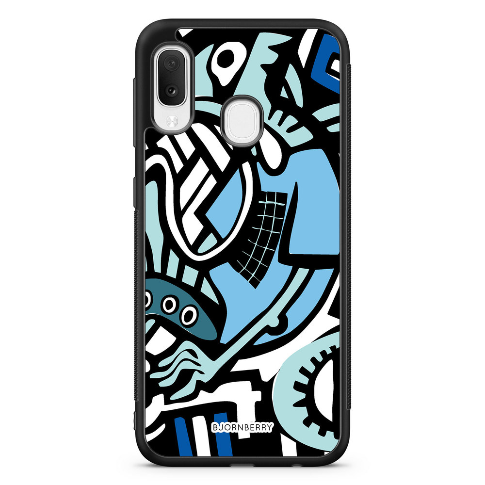 Samsung Galaxy A20e Case - Grafitti Lizard