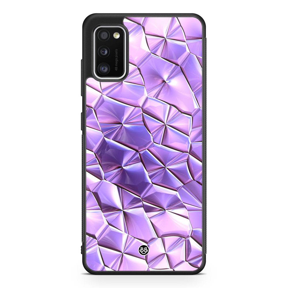 Samsung Galaxy A41 Case - Purple Crystal