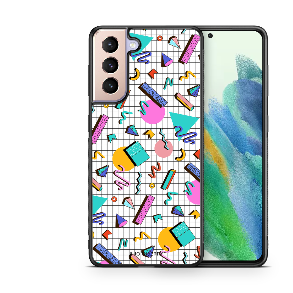 Samsung Galaxy S21 FE 5G Case - 80s Pattern