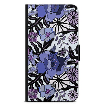 Samsung Galaxy S23 Plus Wallet Case - Purple Flowers