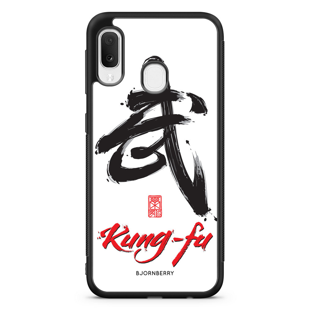 Samsung Galaxy A20e Case - Kung-fu sign