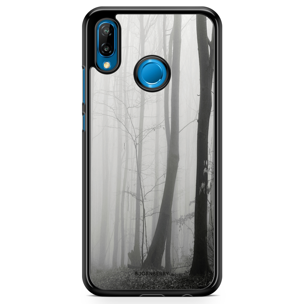 Huawei P20 Lite Case - Black/White Autumn