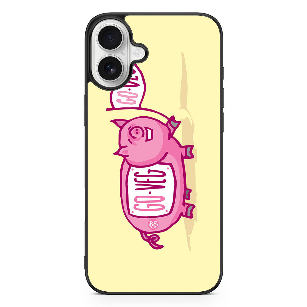 iPhone 16 Plus Case - Pink Pig