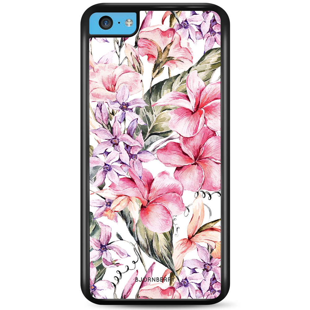 iPhone 5C Case - Watercolor Flowers