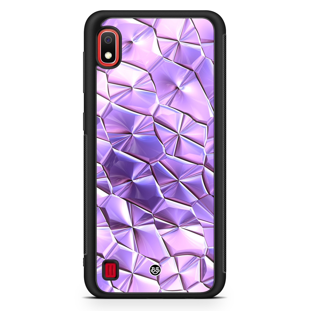 Samsung Galaxy A10 Case - Purple Crystal