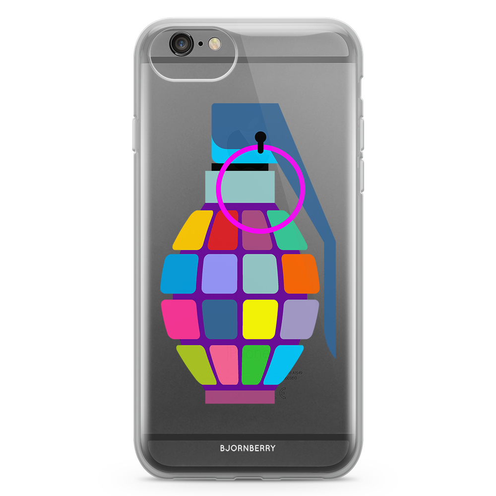 iPhone 6/6s Fashion Case - Color Hand Granade