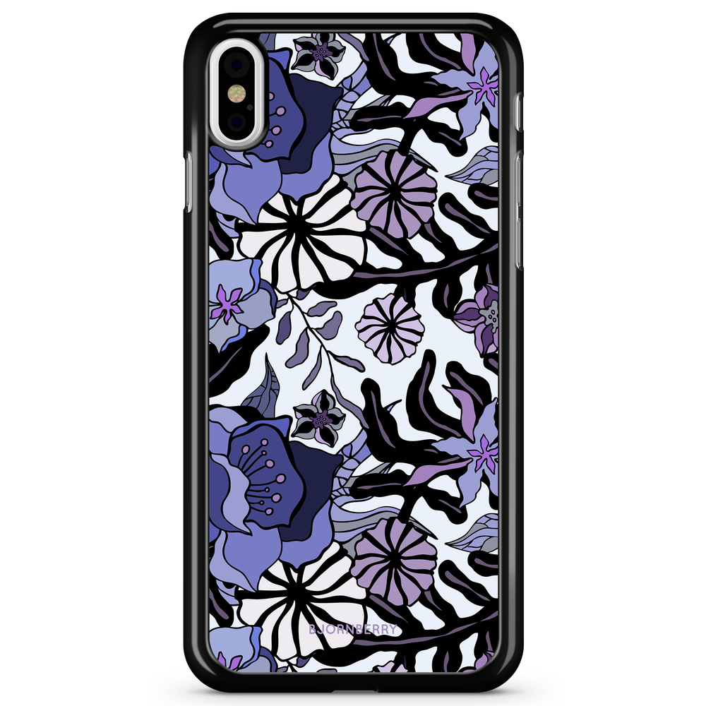 iPhone X / XS Case - Purple Flowers