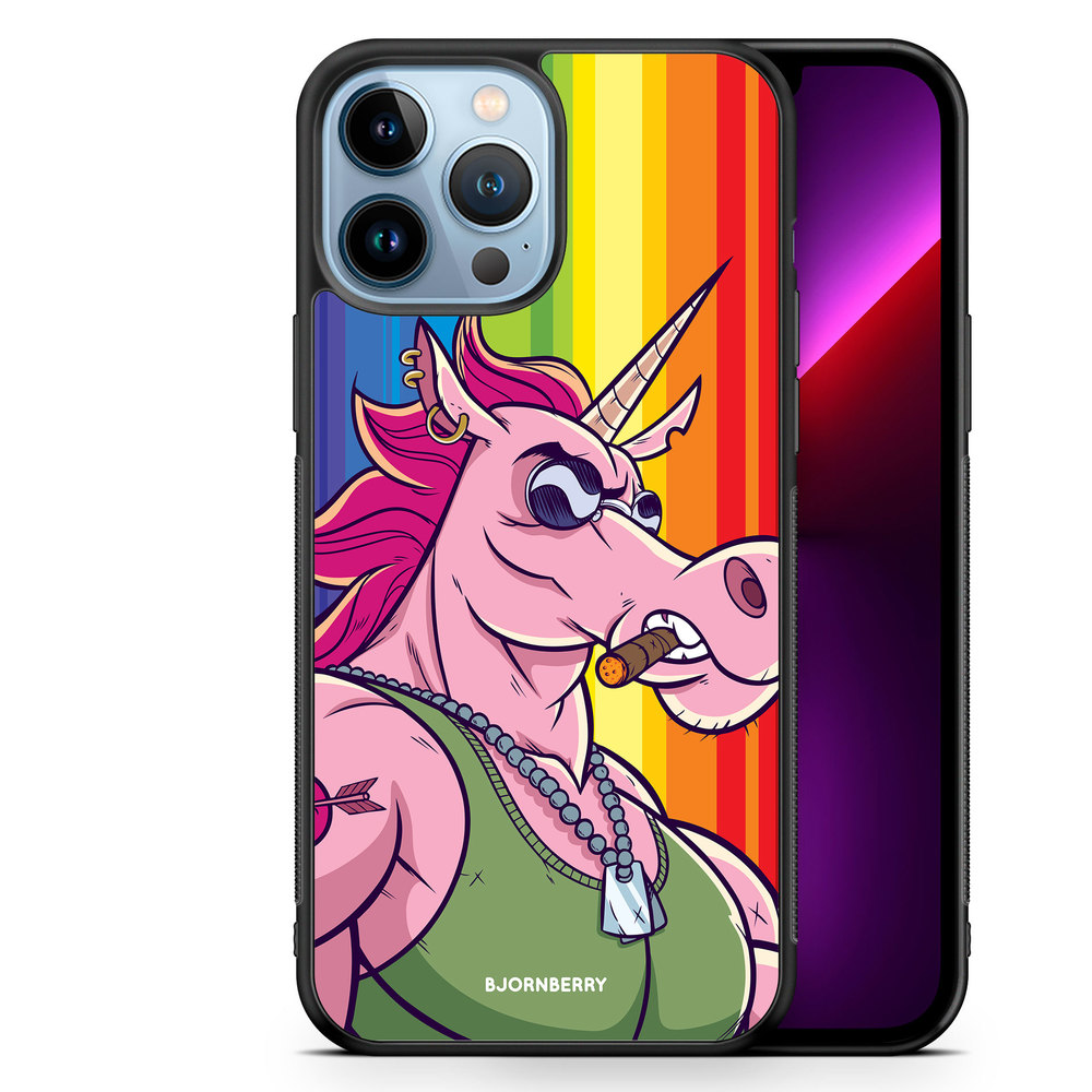iPhone 13 Pro Max Case - Muscle Unicorn