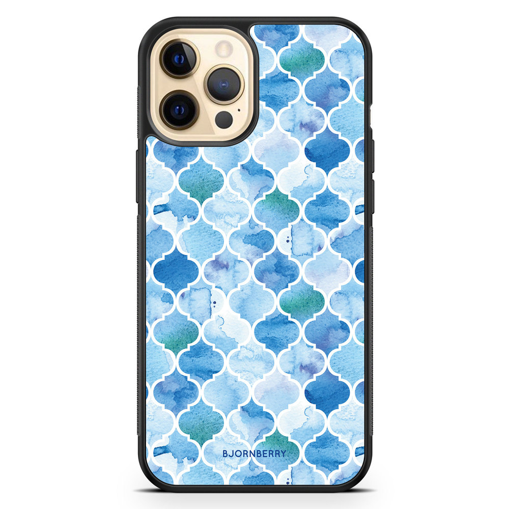 iPhone 12 Pro Max Case - Watercolour Moroccan
