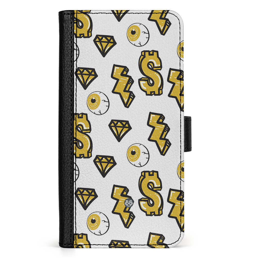 Sony Xperia 5 V Wallet Case - Dollar Pattern