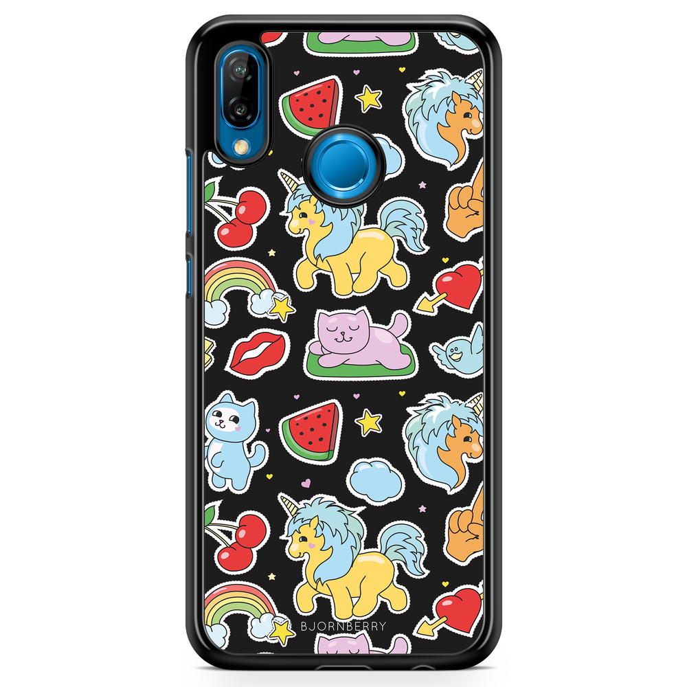 Huawei P20 Lite Case - Cute Stickers