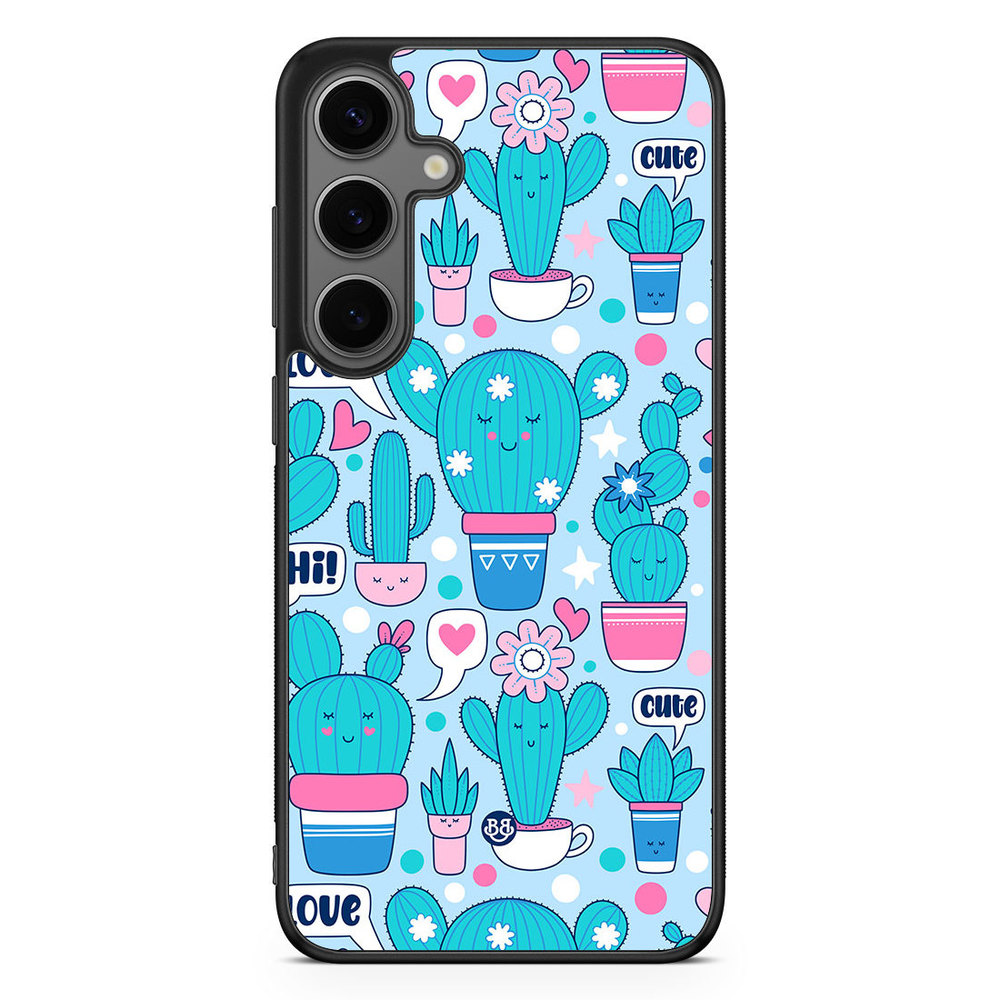 Samsung Galaxy S24 Plus Case - Cute Cactus
