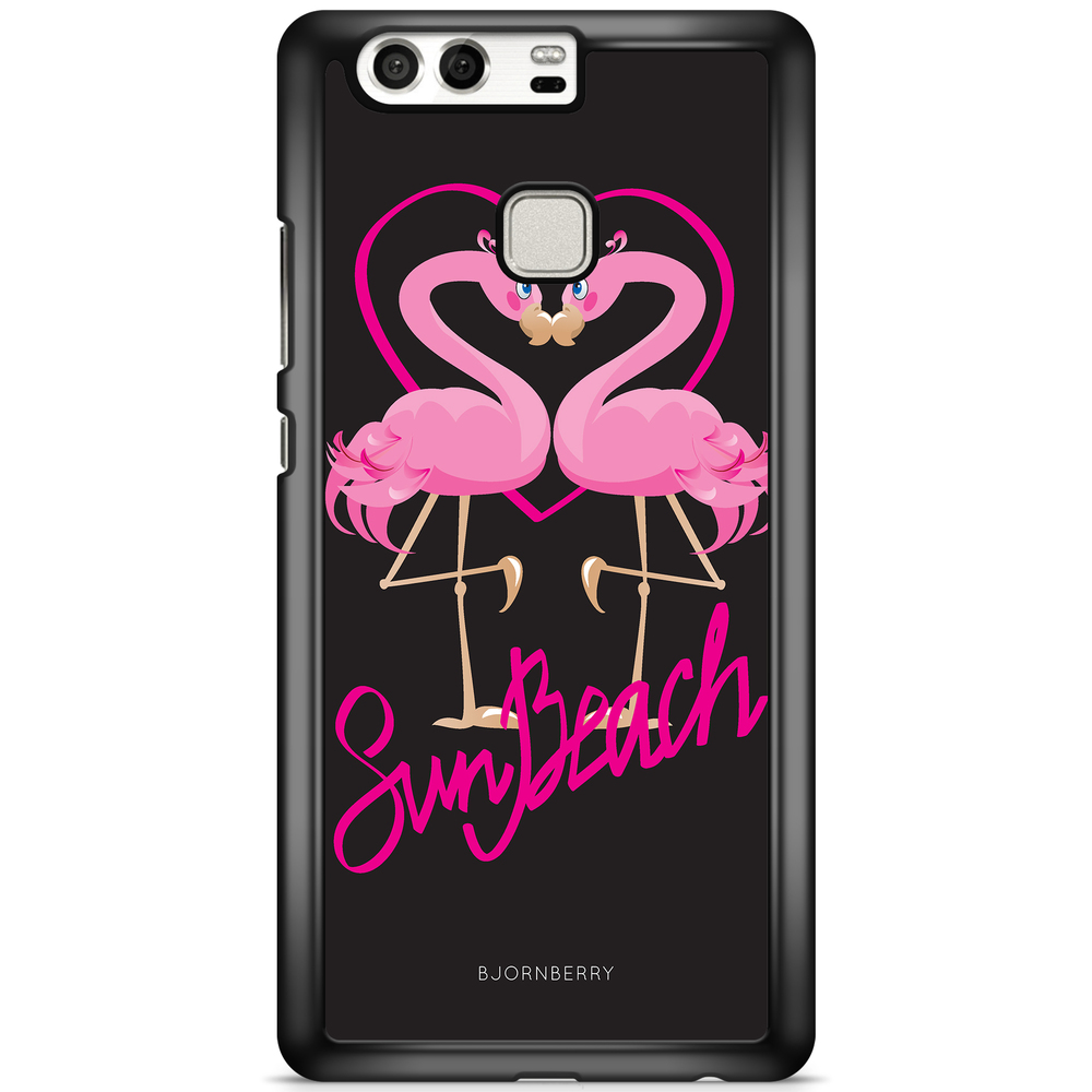 Huawei P9 Plus Case - Sun Beach Flamingo