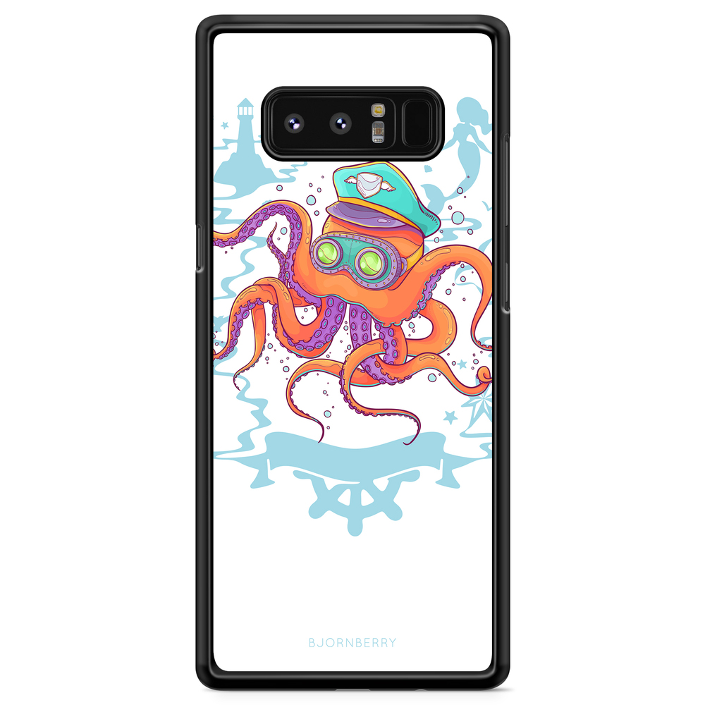 Samsung Galaxy Note 8 Case - Captain Octopus