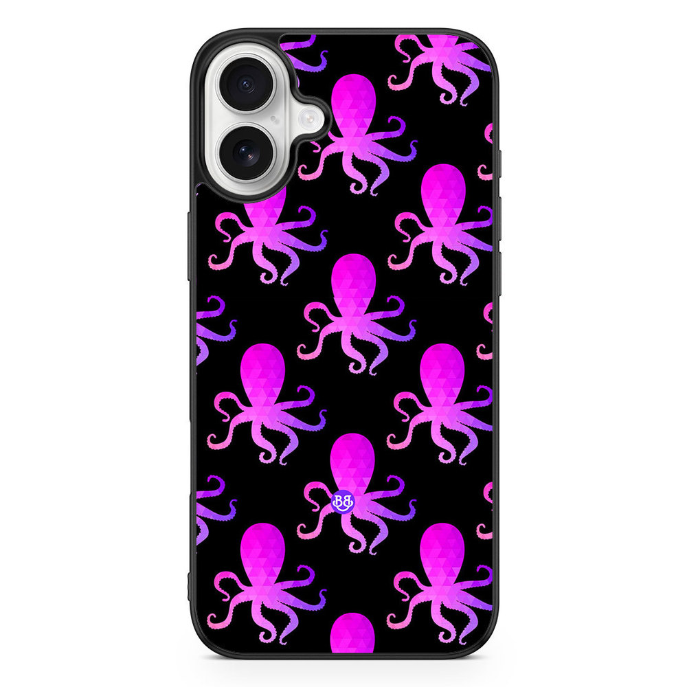 iPhone 16 Plus Case - Octopus Pattern