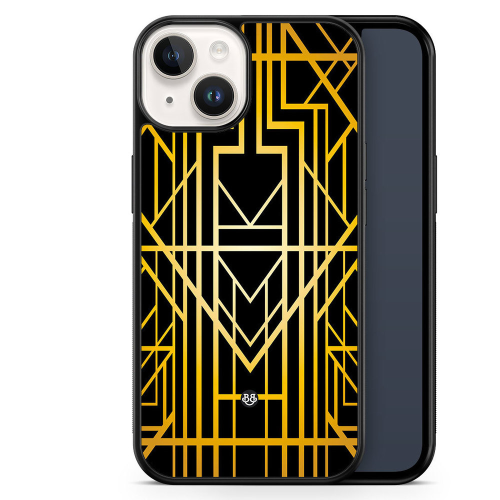 iPhone 14 Case - Golden pattern