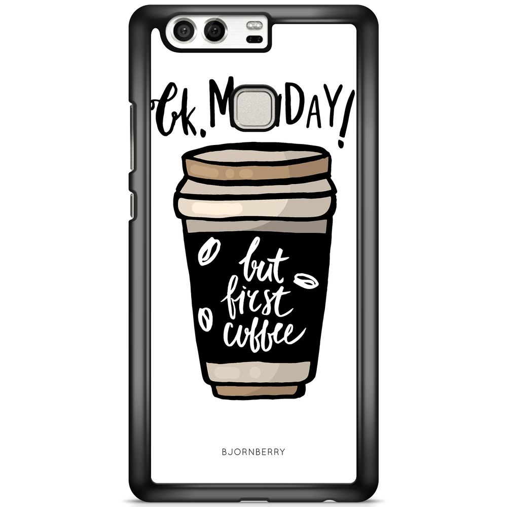 Huawei P9 Plus Case - But First Coffee