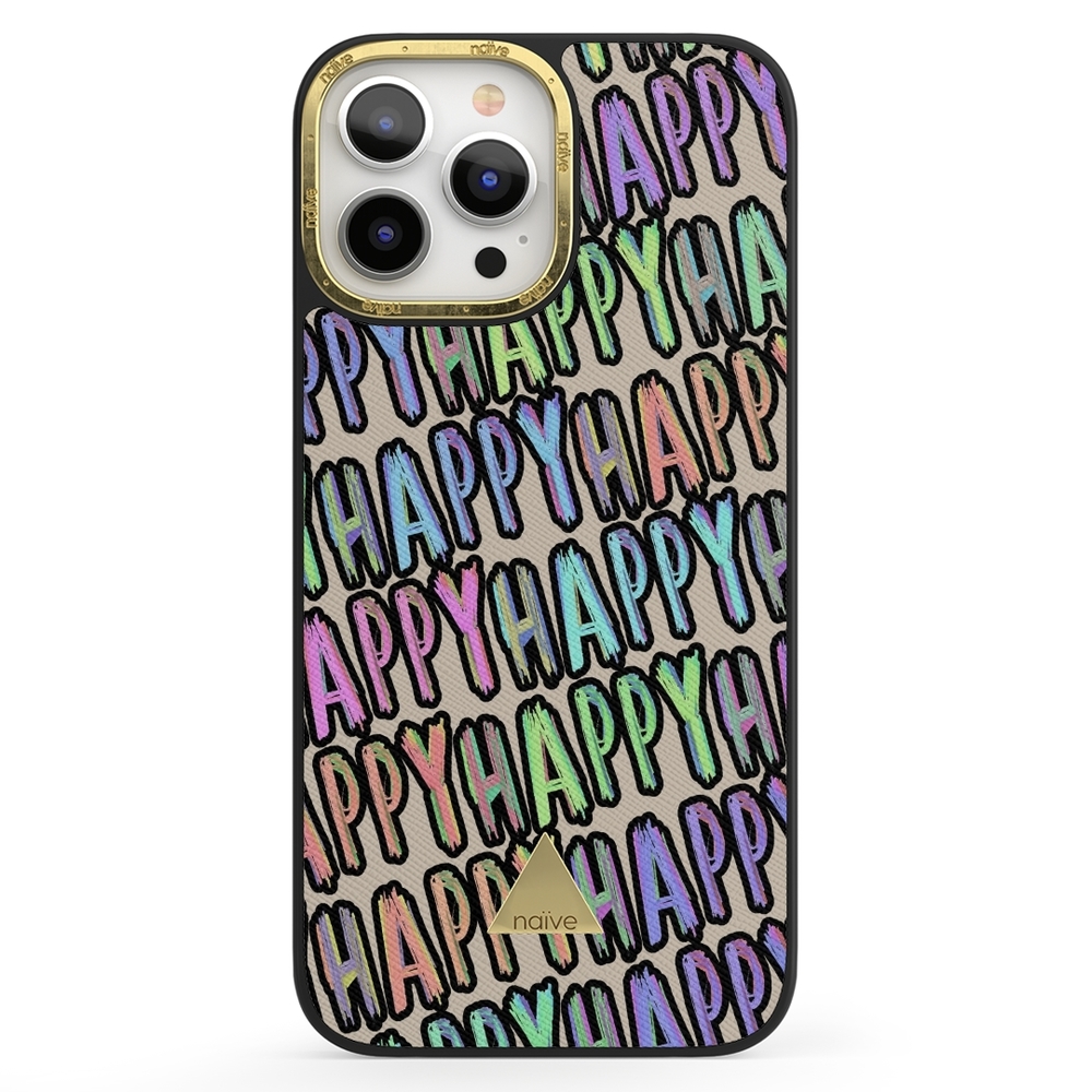 Naive iPhone 13 Pro Max Case - Happy