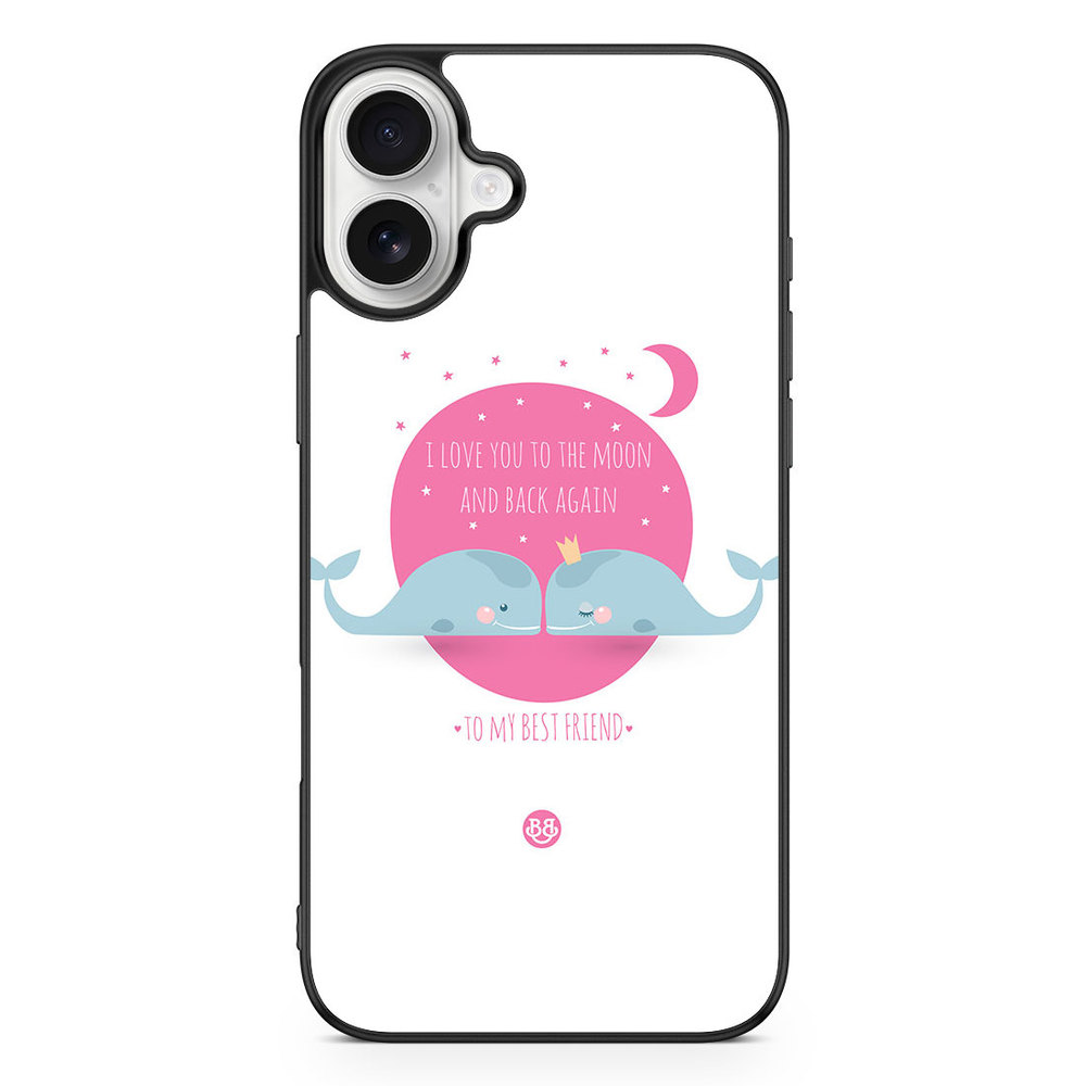 iPhone 16 Plus Case - Love You To The Moon