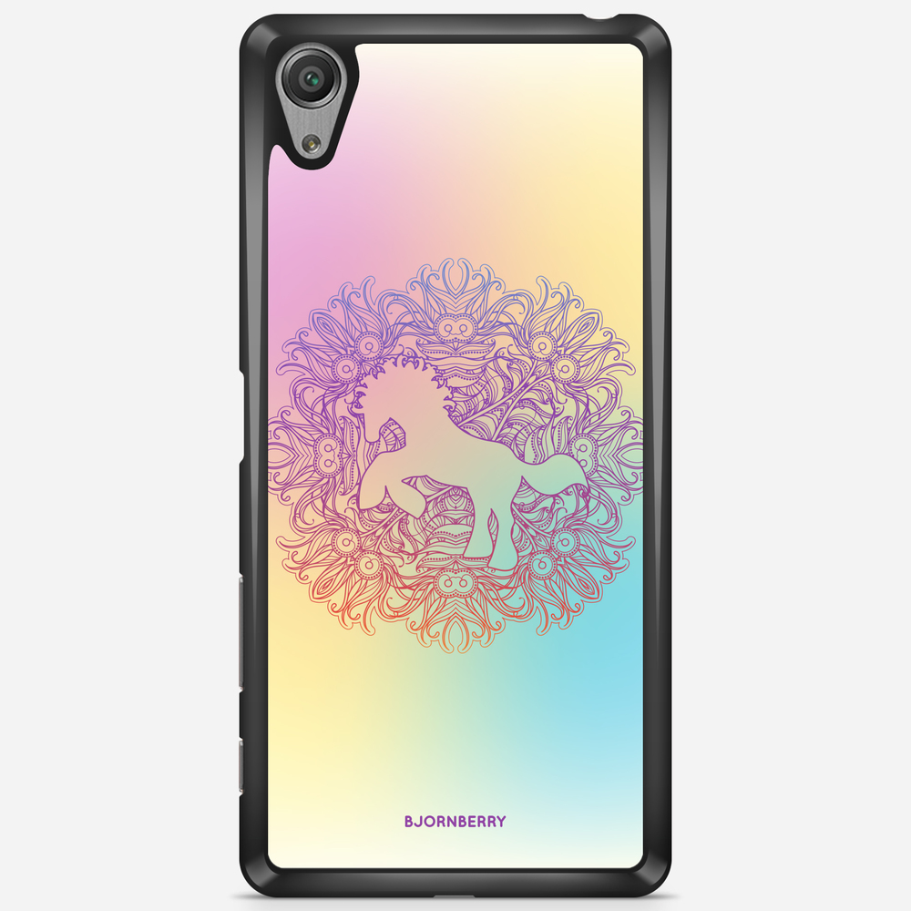 Sony Xperia X Performance Case - Rainbow Unicorn